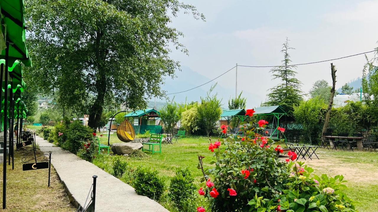 Himalayan Root Swiss Cottage Tents - Camping With Bonfire Manali (Himachal Pradesh) Exterior photo