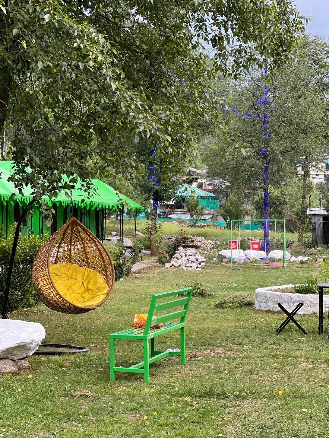 Himalayan Root Swiss Cottage Tents - Camping With Bonfire Manali (Himachal Pradesh) Exterior photo