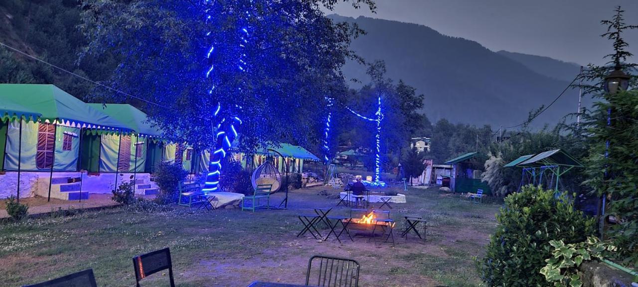 Himalayan Root Swiss Cottage Tents - Camping With Bonfire Manali (Himachal Pradesh) Exterior photo