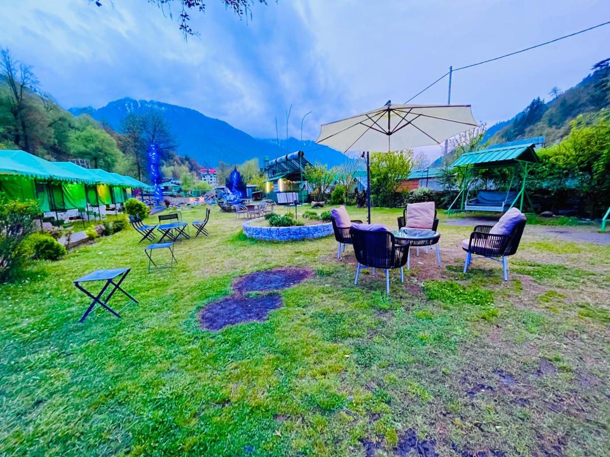 Himalayan Root Swiss Cottage Tents - Camping With Bonfire Manali (Himachal Pradesh) Exterior photo