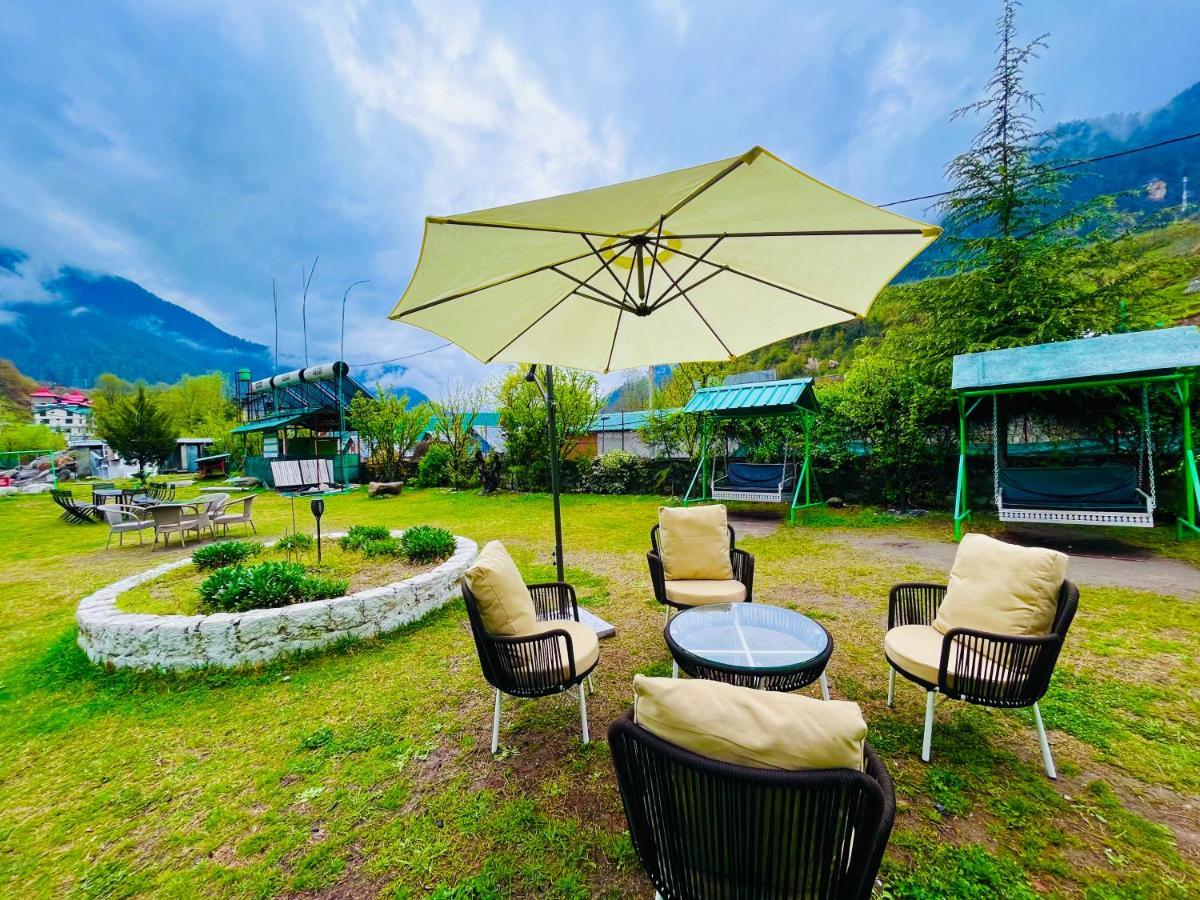 Himalayan Root Swiss Cottage Tents - Camping With Bonfire Manali (Himachal Pradesh) Exterior photo